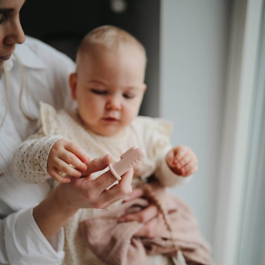 Fingertandborste Baby - Barnets första tandborste
