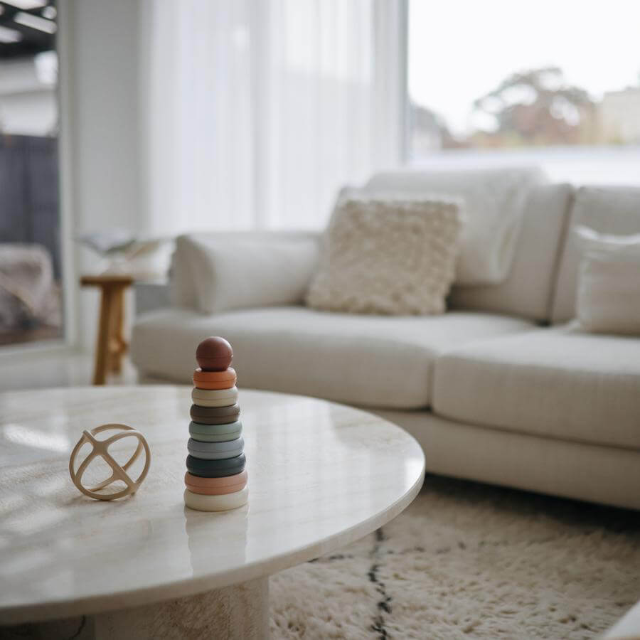 Silikon bitboll - Mushie Shifting Sand