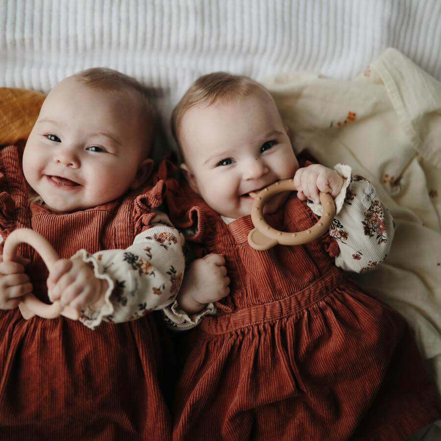 Bitringar för baby - Formad som björn