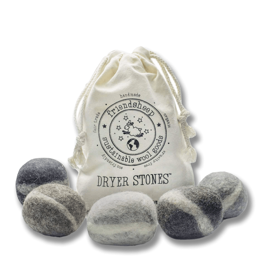 Ekologiska handgjorda torkbollar - Stenar