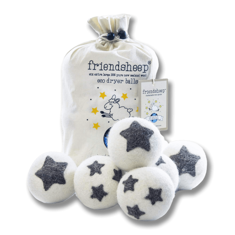 Ekologiska handgjorda torkbollar - Stjärnor