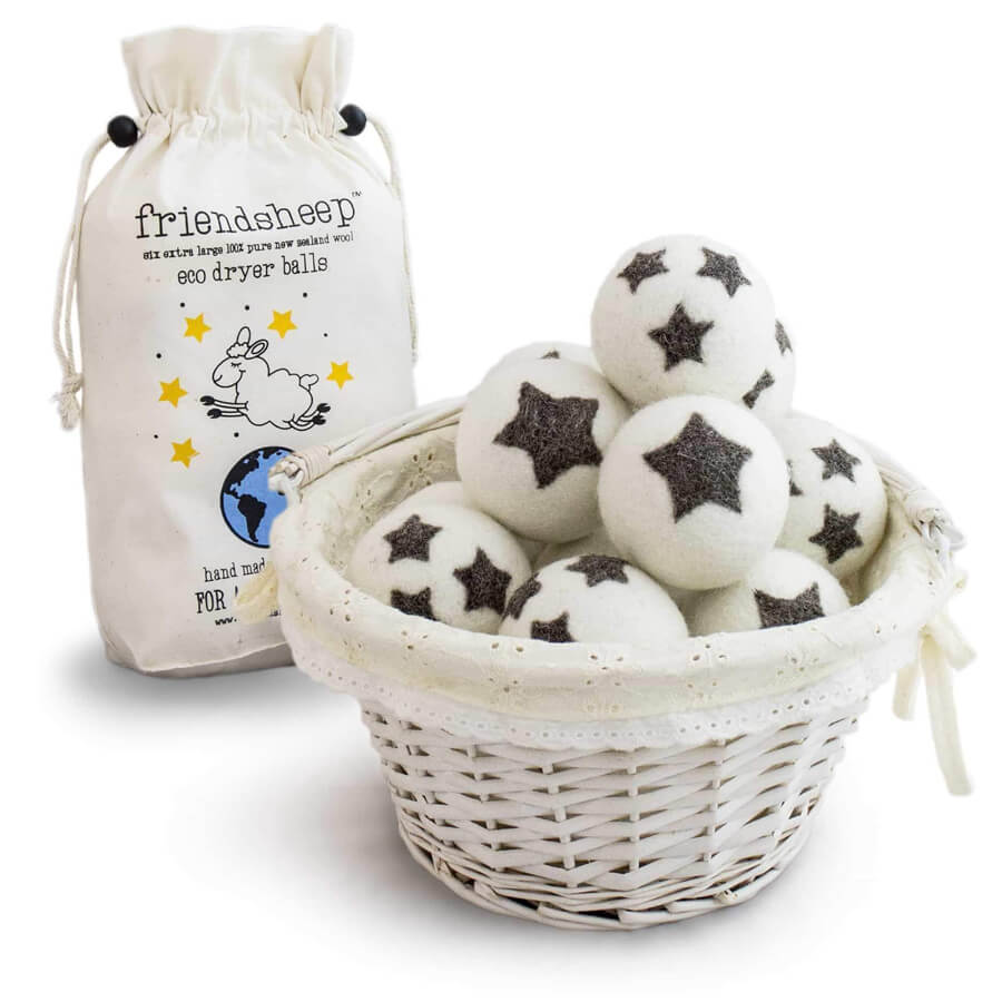 Ekologiska handgjorda torkbollar - Stjärnor