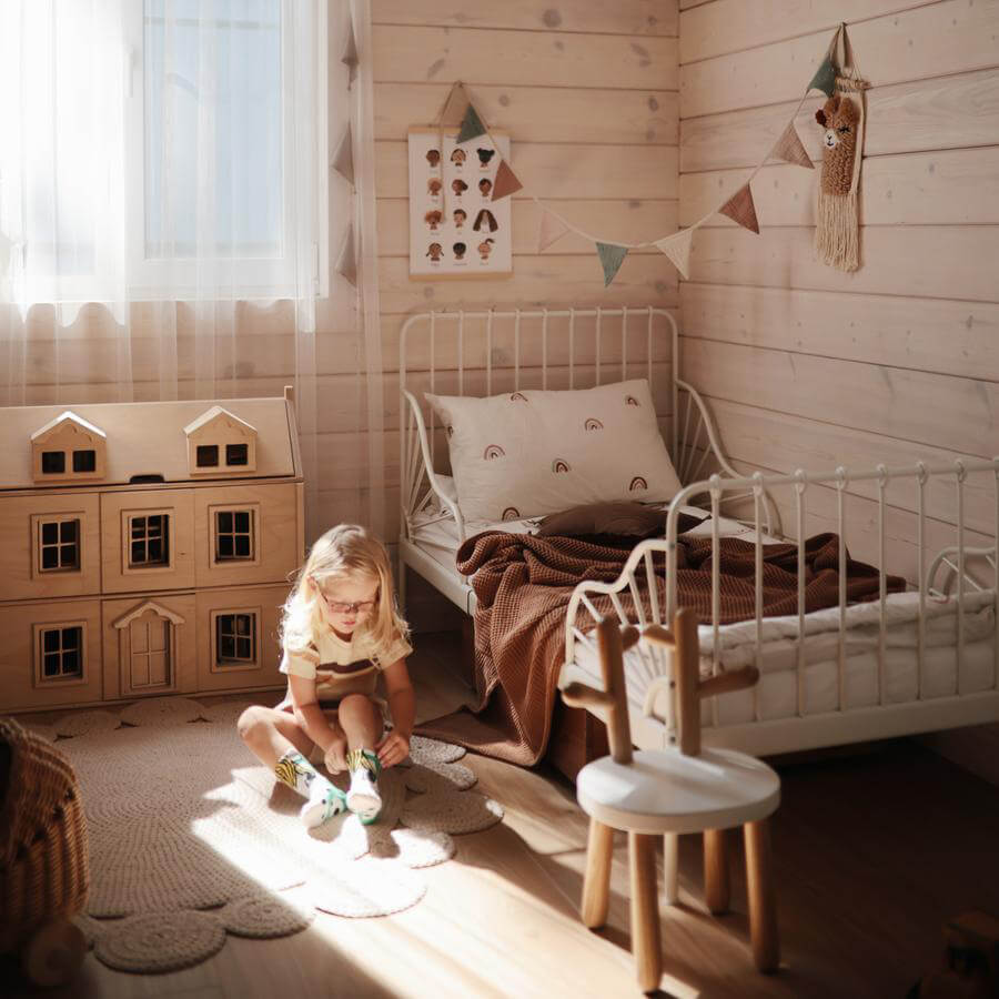 Girlang i barnrum - Vimplar