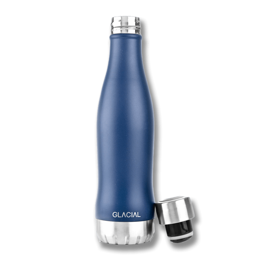 Hållbar vattenflaska - Matte Navy 400ml