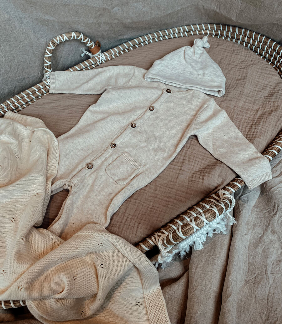 Kidooz Skötkorg Baby - Macramé