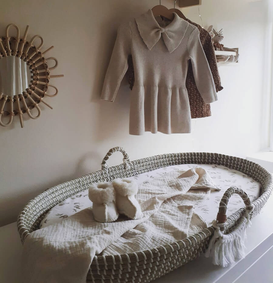 Kidooz Skötkorg Baby - Macramé