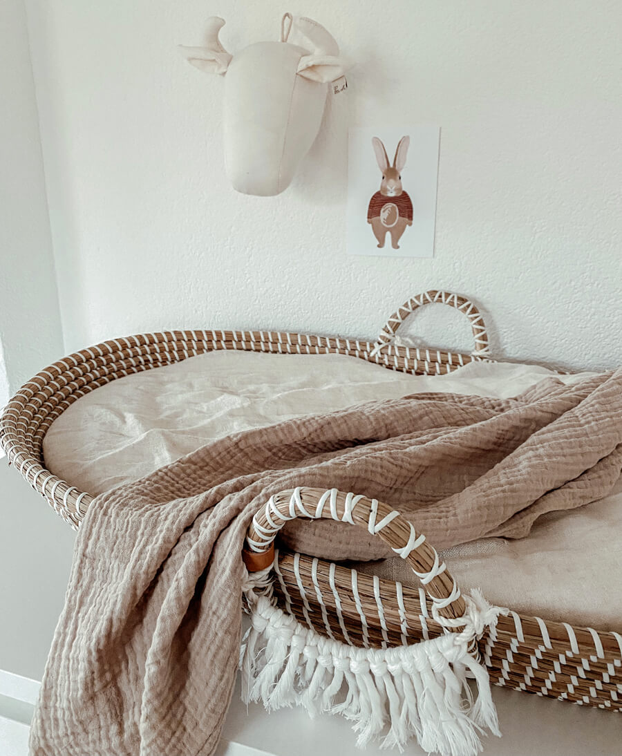 Kidooz Skötkorg Baby - Macramé