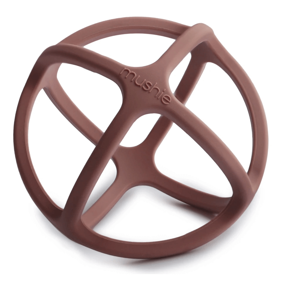 Mushie silikon bitboll – Woodchuck