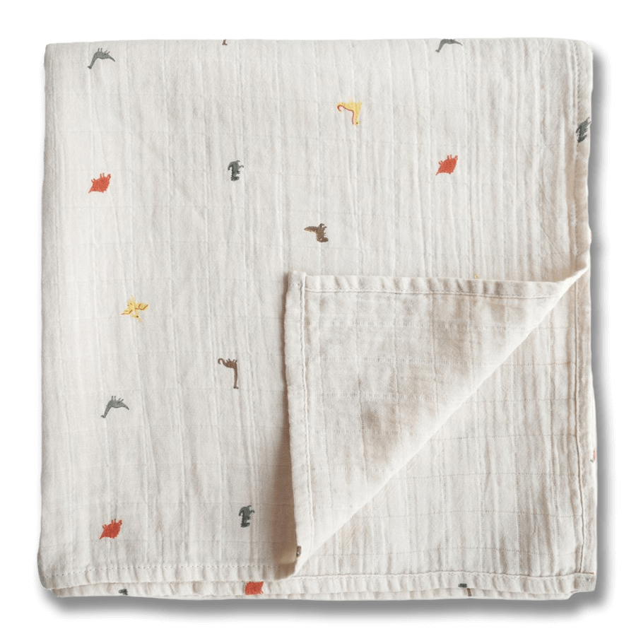 Mushie muslinfilt – Dinosaurs