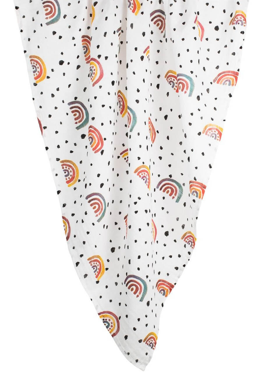 Muslinfilt av ekologisk bomull - Regnbåge