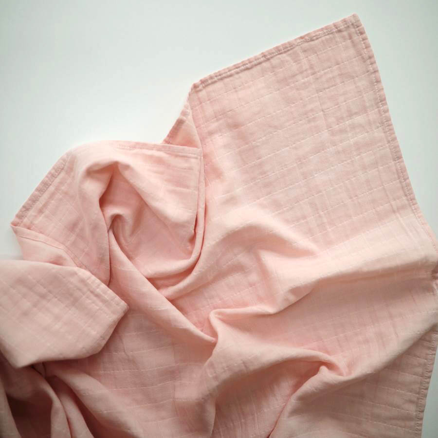 Mushie muslinfilt (swaddle) – Rose Vanilla