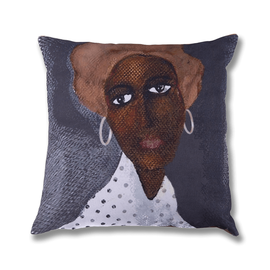 Prydnadskudde - Vrouw Anna