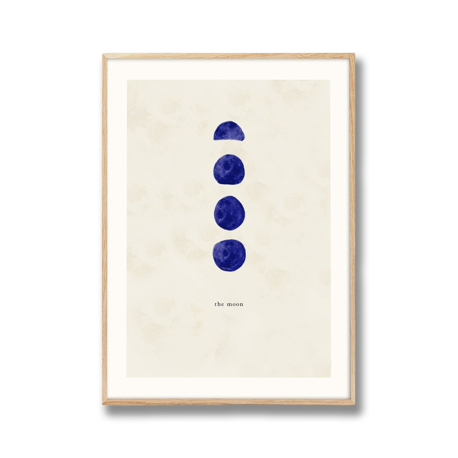Sophie M. Lucie - The Moon - 30x40 cm