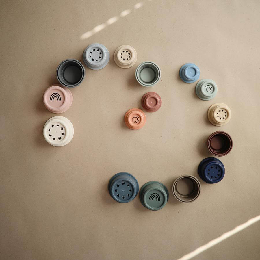 Mushie stapelleksak - Muggar