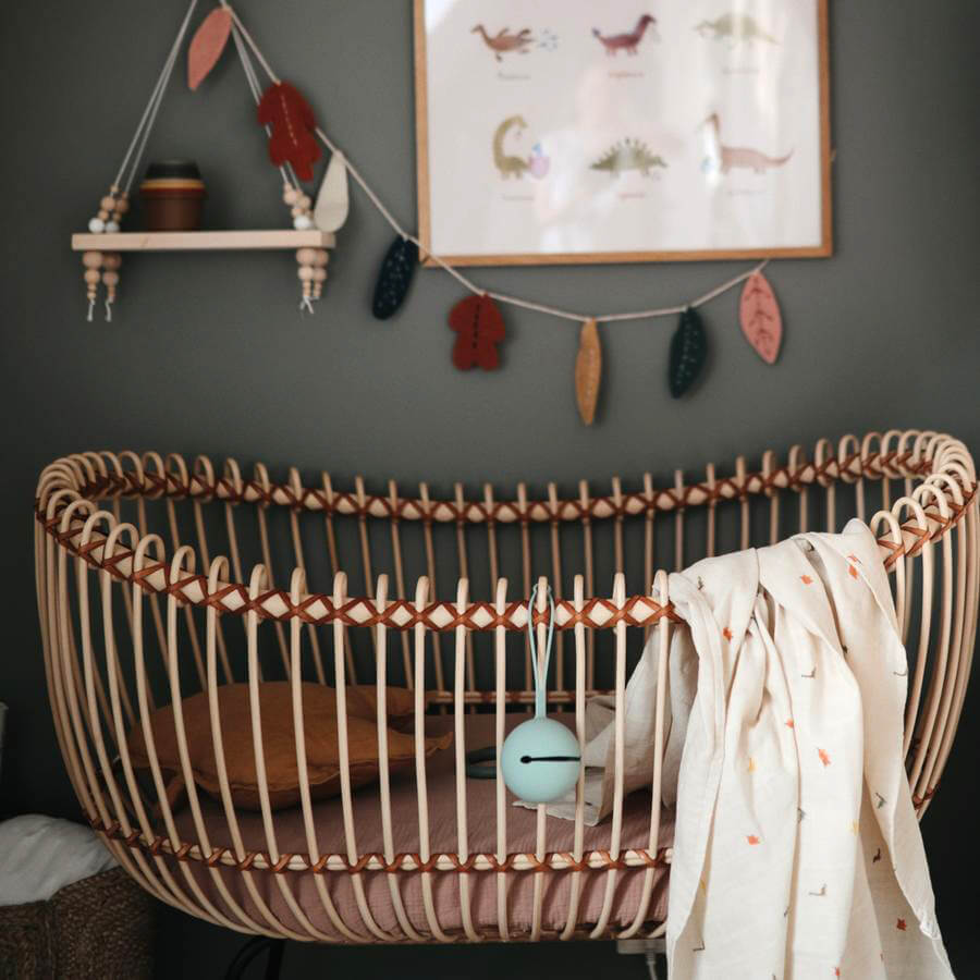 Mushie muslinfilt – Dinosaurs