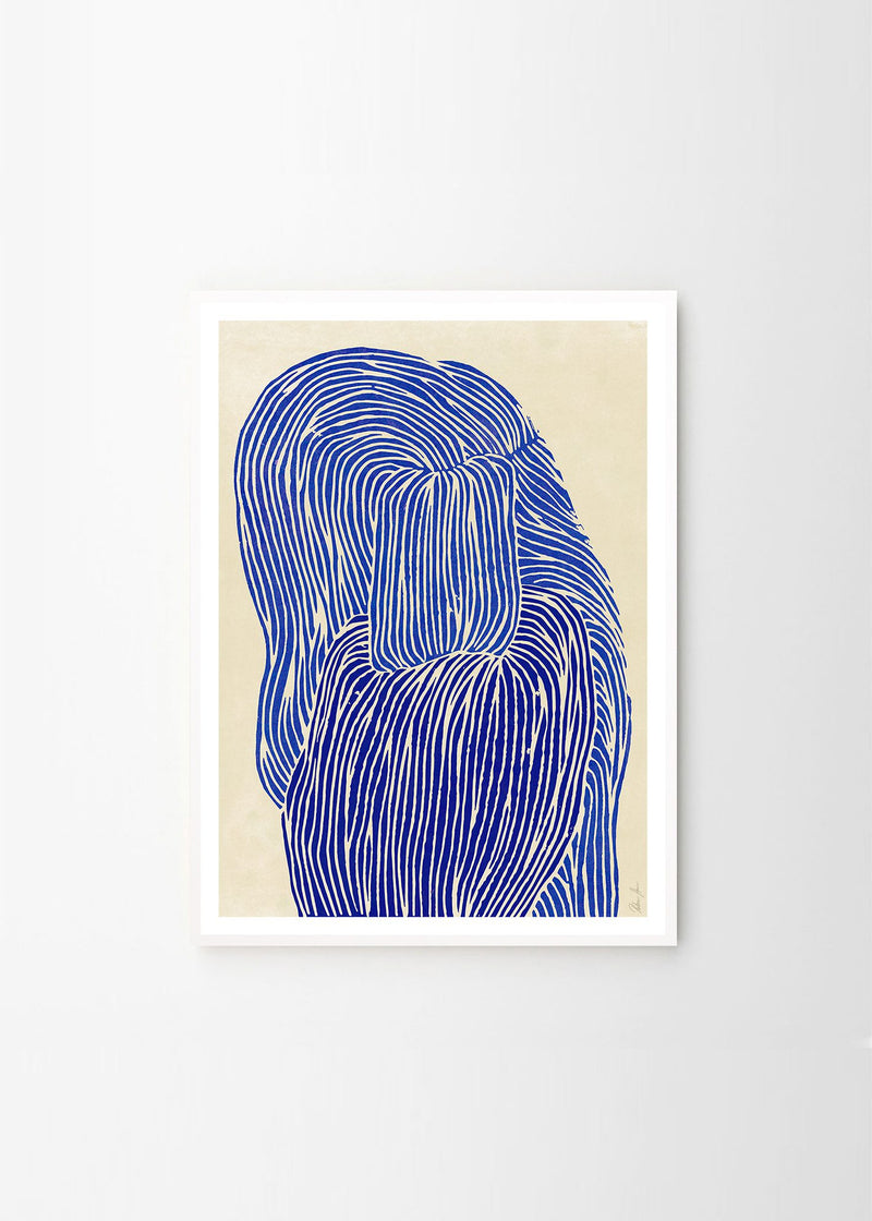 Rebecca Hein - Deep Blue poster 50x70