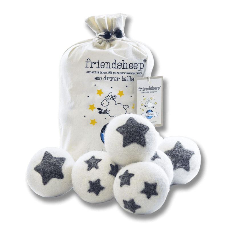Ekologiska handgjorda torkbollar - Stjärnor