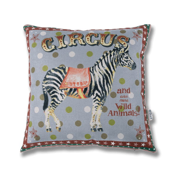 Prydnadskudde - Circus Zebra