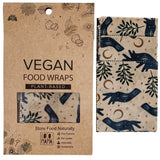 3-pack Vegan Food Wraps - Sacred Herbs